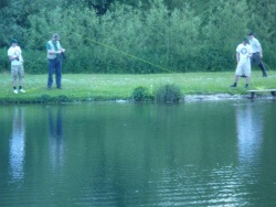 Fishing For Forces At Avon Springs in Wiltshire